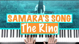 How to play THE RING (Samara's Song) Piano Tutorial Lesson