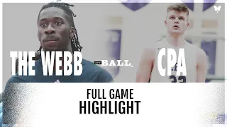 High School || The Webb vs Christ Presbyterian Academy [ FULL GAME HIGHLIGHT ]