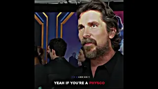 Christian Bale talks about American Psycho | Patrick Bateman edit