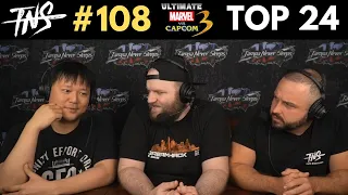 TNS UMVC3 #108 Tournament TOP 24 (Chris, Akuma, Wesker, Deadpool, Dante)