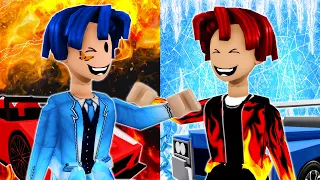ROBLOX LIFE : Ice and. Fire, Whatever Happens, Both Get Along | Roblox Animation