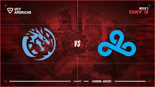 LEV vs C9 - VCT Americas Stage 1 - W7D3 - Map 2