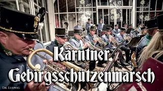 Kärntner Gebirgsschützenmarsch [Austrian march][+English translation]