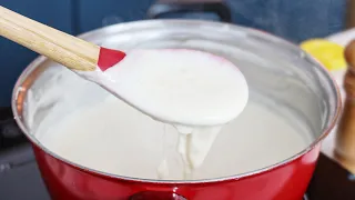 COMO FAZER MOLHO BRANCO TEMPERADO FÁCIL