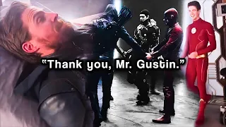 Grant Gustin & Stephen Amell • “Thank you, Mr. Gustin”
