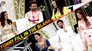 Funny Fill In The Blank Question Answers | Nida Yasir | Good Morning Pakistan