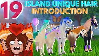 Showing ALL 19 of My ISLAND UNIQUE HAIR HORSES in WILD HORSE ISLANDS on ROBLOX