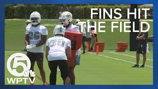 Dolphins hit the practice field for OTAs