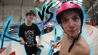 GAME OF SCOOT! * LEO SPENCER vs LEWIS JOHNSON *