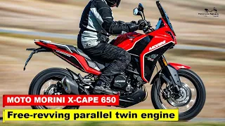 2023 MOTO MORINI X CAPE 650 2022 on Review Free revving parallel twin engine