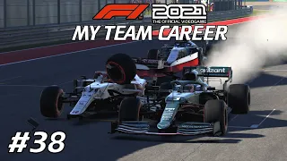 F1 2021: My Team Career Part 38 - Early Race Crashes! AI Make Silly Mistakes! (Round 16: US GP)