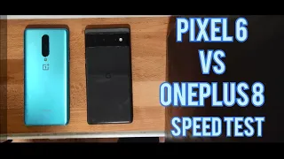 Pixel 6 vs Oneplus 8 Speedtest #pixel6 #oneplus8 #teampixel #speedtest#oneplus#pixelindia#cellmaniac