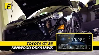 Toyota GT86 - Installing the Kenwood DDX918WS and Front Camera