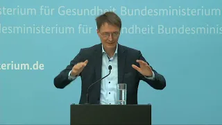 Pressekonferenz zur COVID-19-Impfstrategie im Herbst und zum G7-Gipfel der Gesundheitsminister:innen