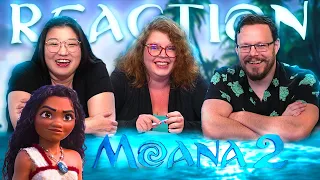 Moana 2 - Official Teaser Trailer REACTION!!