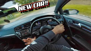 POV DRIVE IN A TUNED 400BHP VW GOLF R!!