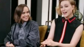 Ellen Page And Evan Rachel Wood Talk "Into The Forest"