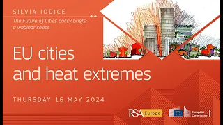 JRC Webinar Series: EU cities and heat extremes