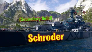 Meet The Schroder! Tier 8 German Cruiser (World of Warships Legends)