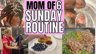 Mom of 6 Productive Sunday Routine - Christy Gior