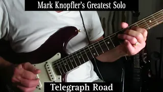 Is This Mark Knopfler's Greatest Guitar Solo? Telegraph Road (Dire Straits). Cover KDA.