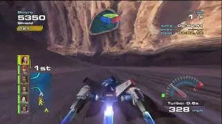 Quantum Redshift Gameplay - Silver Rock Canyon