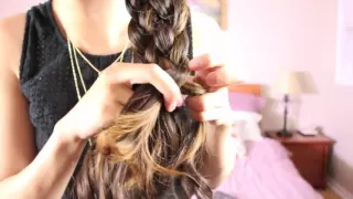 Five Strand Braid Simplified - Zipper braid updo | Cute girls hairstyles