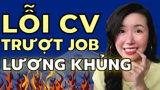 5 Lỗi CV Đánh Trượt Cơ Hội Việc Làm Sẽ Khiến Bạn Hối Tiếc ( ĐỪNG MẮC CÁC LỖI CV NÀY!!) | Tina Đỗ