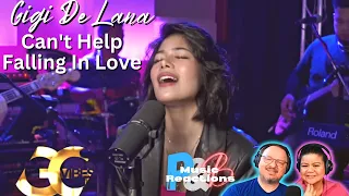 Gigi De Lana "Can't Help Falling In Love" Elvis Presley Studio Cover Live Reaction!