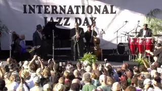 International #JazzDay: Kermit Ruffins, Ellis Marsalis "On the Sunny Side of the Street"