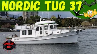 Nordic Tug 37 / Nanaimo Harbour / Dock BC