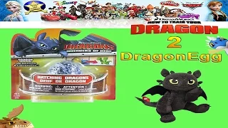 How To Train Your Dragon 2 Toys Mystery Egg Toothless Toy Review - unboxing Giveaway