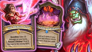 Warlock's most powerful Wild deck, The Demon Seed!