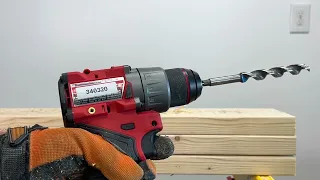 Milwaukee 3403-20 Drilling Speed Test Results