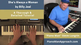 She's Always a Woman (Billy Joel), Free Tutorial!