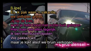 Fatah, Lijpe, Henkie T & KA  X Levelen Up (LYRIC VIDEO)