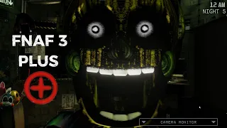 FNAF 3 Plus ALL JUMPSCARES!