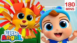 Baby John Helps A Sad Bingo | Little Angel - Bingo and Baby John | Nursery Rhymes and Kids Songs