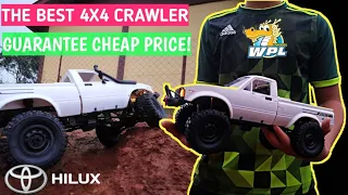 Unboxing Toyota HILUX Single Cab 4X4 Offroad Crawler Design By WPL c24-1