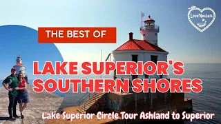 The Best of Lake Superior's Southern Shores| Lake Superior Circle Tour| Copper Falls, Ashland Murals