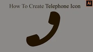 How to Create Telephone Icon by Illustrator