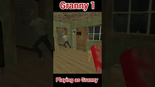 Granny 1| But playing as a Granny #shorts #youtubeshorts #ytshorts