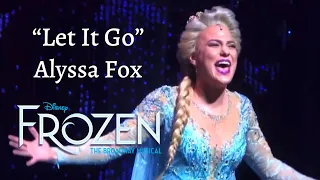 Alyssa Fox - FULL Let It Go | Frozen Broadway