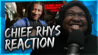 Digga D - Chief Rhys Freestyle (Official Video) (REACTION)