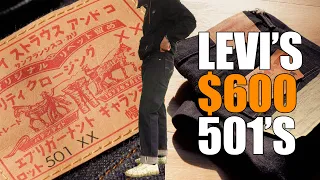 How Does a $600 Pair of Levi’s Fit? (501 LVC’s STF)