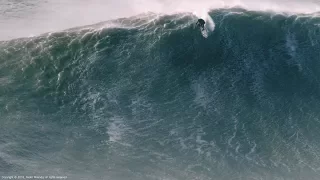 Monster Wave: Alex Botelho @ Nazaré, Portugal - 2018-01-06 - Biggest Paddle Ever [Surf, Big Waves]