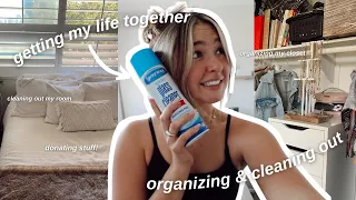 getting my life together for summer! *organizing and cleaning out* ⋒