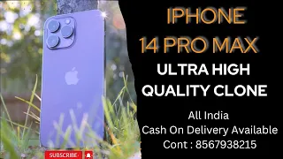 iPhone 14 Pro Max A1 High Quality dubai Clone Full Unboxing Review dynamic Display working CHConcept