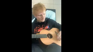 Ed Sheeran - Sunburn - Instagram Live (September 15th 2021)