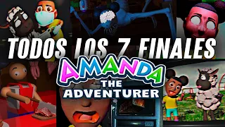 Todos Los 7 Finales Amanda The Adventurer Nueva Actualización Español ( Final Bueno, Malo y Secreto)